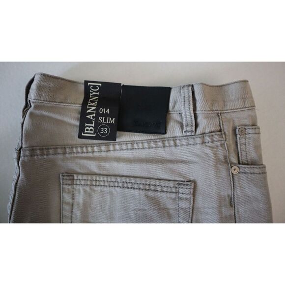 BLANKNYC 70U-1381 Men's Sz 33 Gray 014 Slim Fit Denim Jeans - Picture 5 of 10